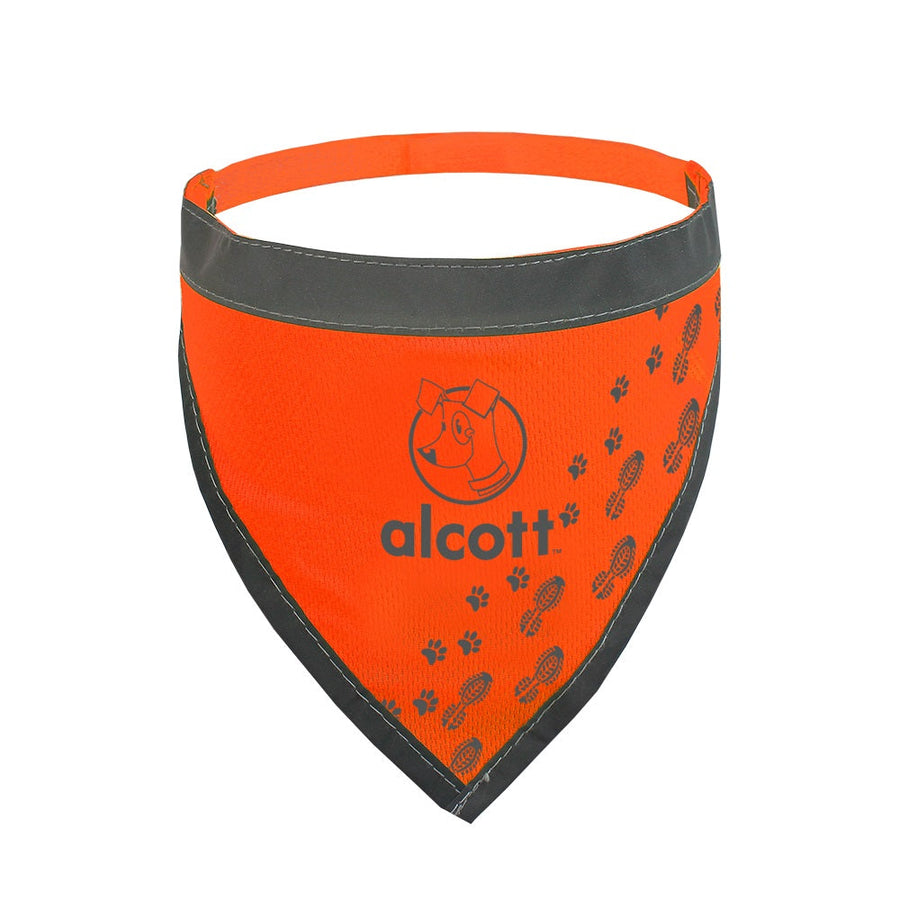 free neon orange visibility bandana included with the  adventure kit