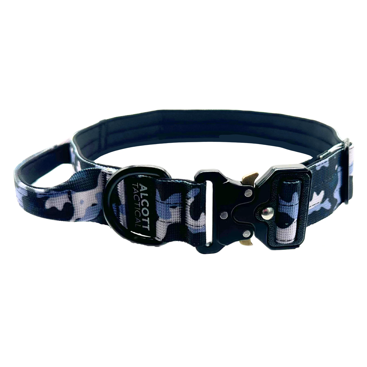 tactical collar in black camo