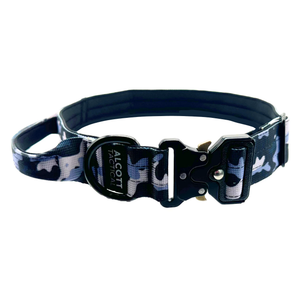 alcott tactical collar, black camo