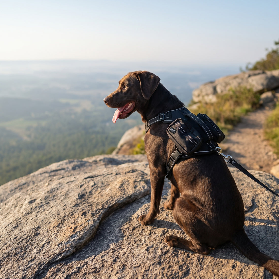 at the overlook