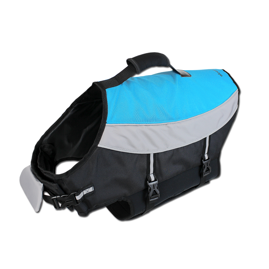 water adventure jacket in blue